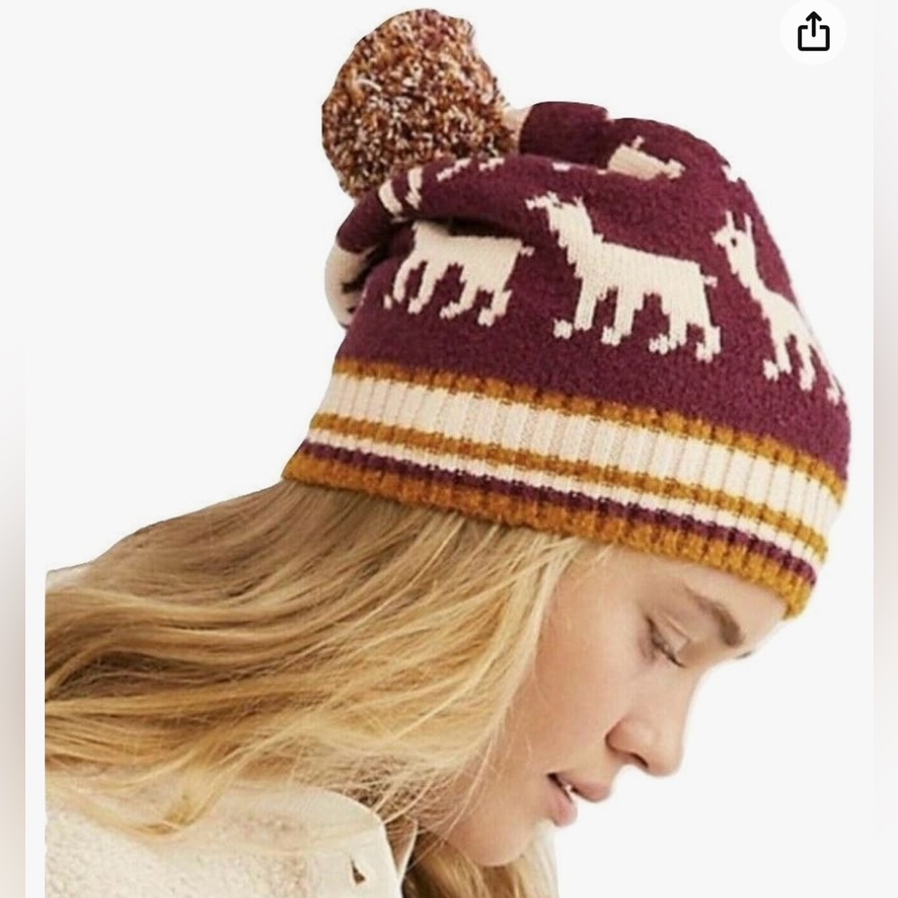 Free People Alpaca Hat Beanie